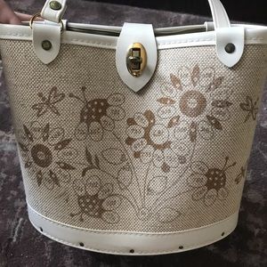 Vintage Enid Collins style DIY bucket bag kit